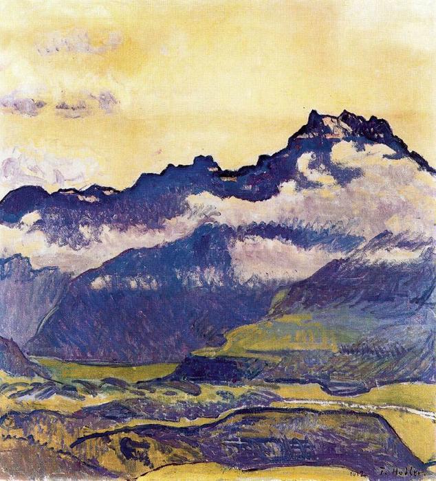 Dents-du-midi — Ferdinandas Hodleris