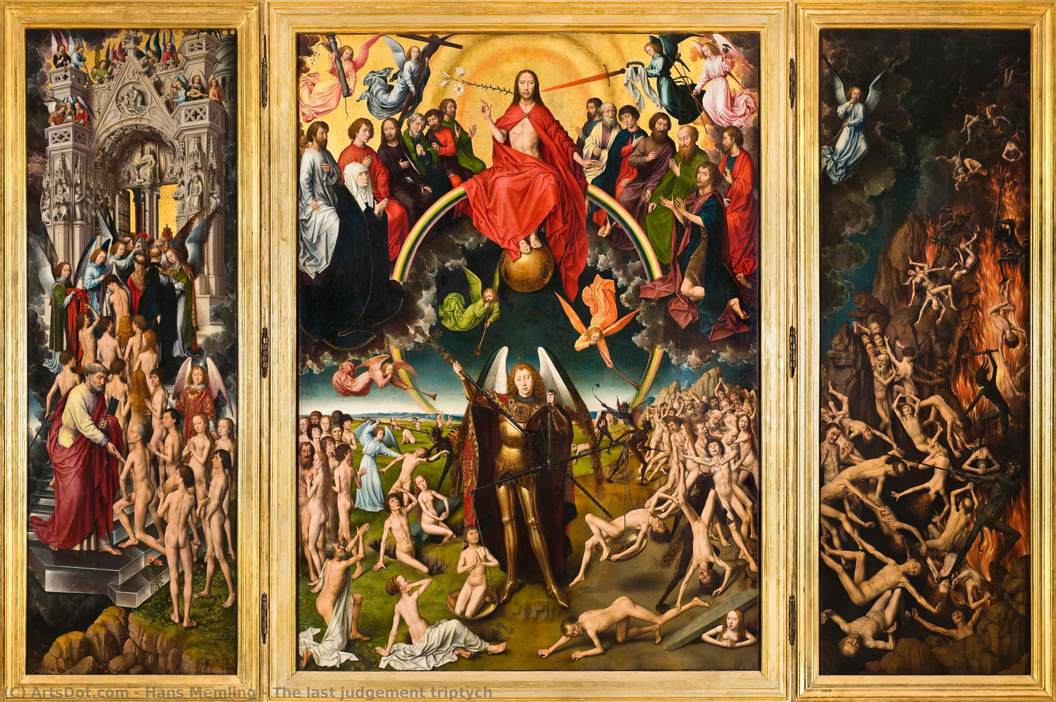 “The last judgement triptych”