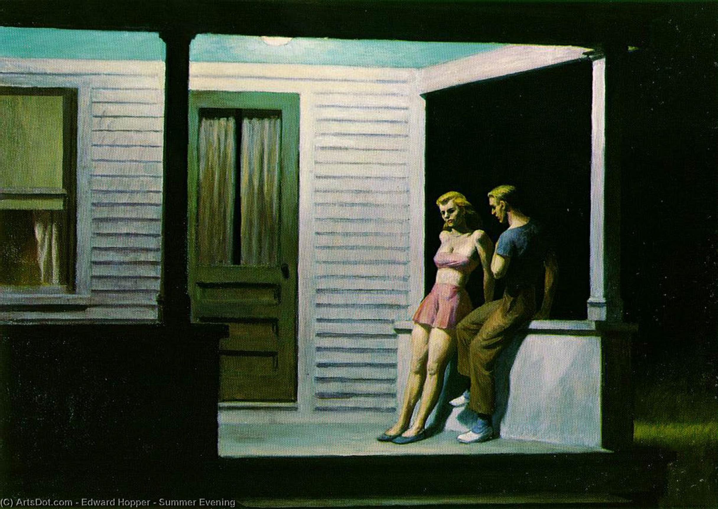 Sommerabend — Edward Hopper