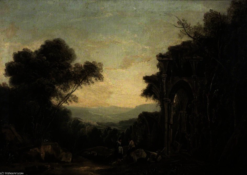 richard wilson - Landscape with Ruins