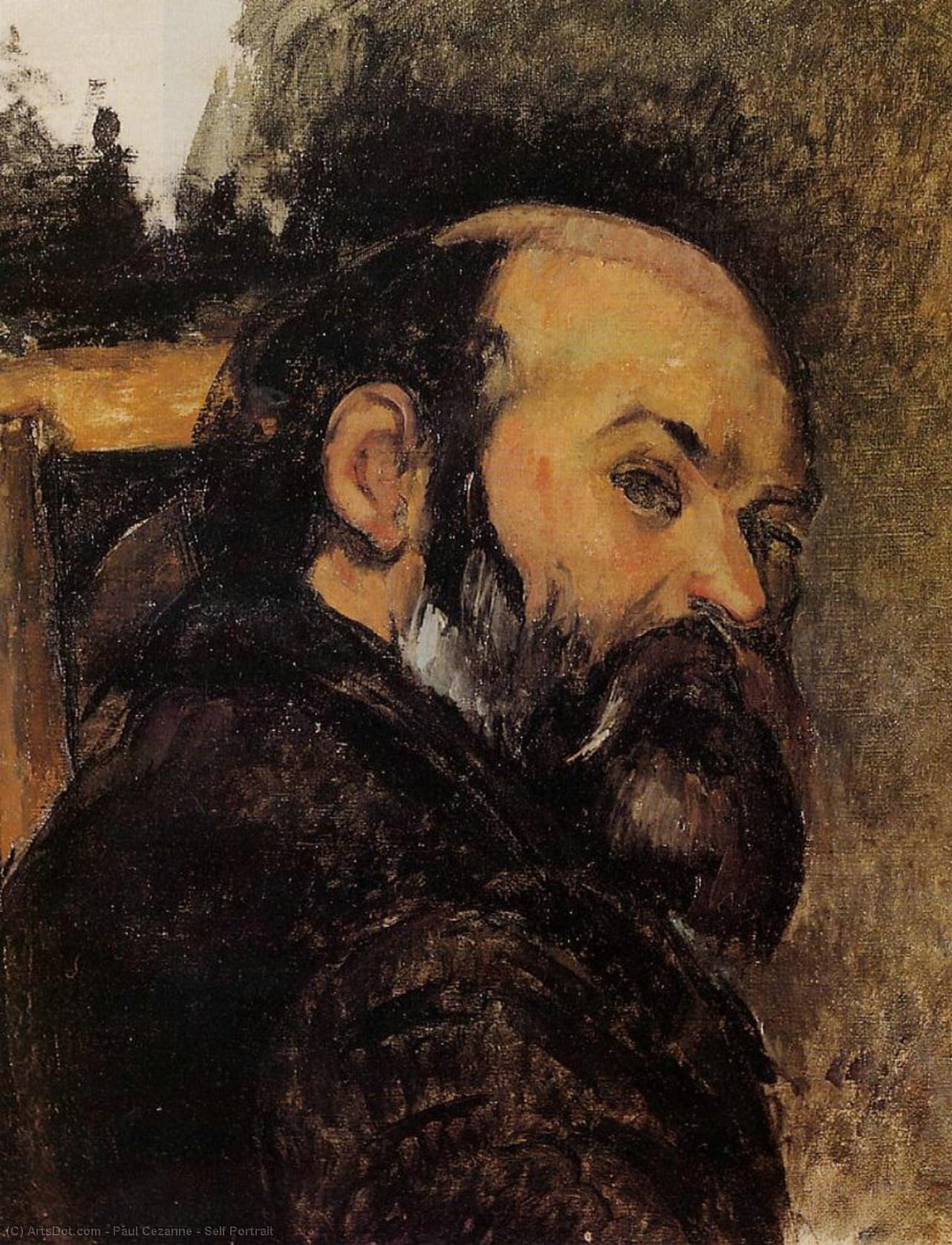 Пол Сезан - Self Portrait