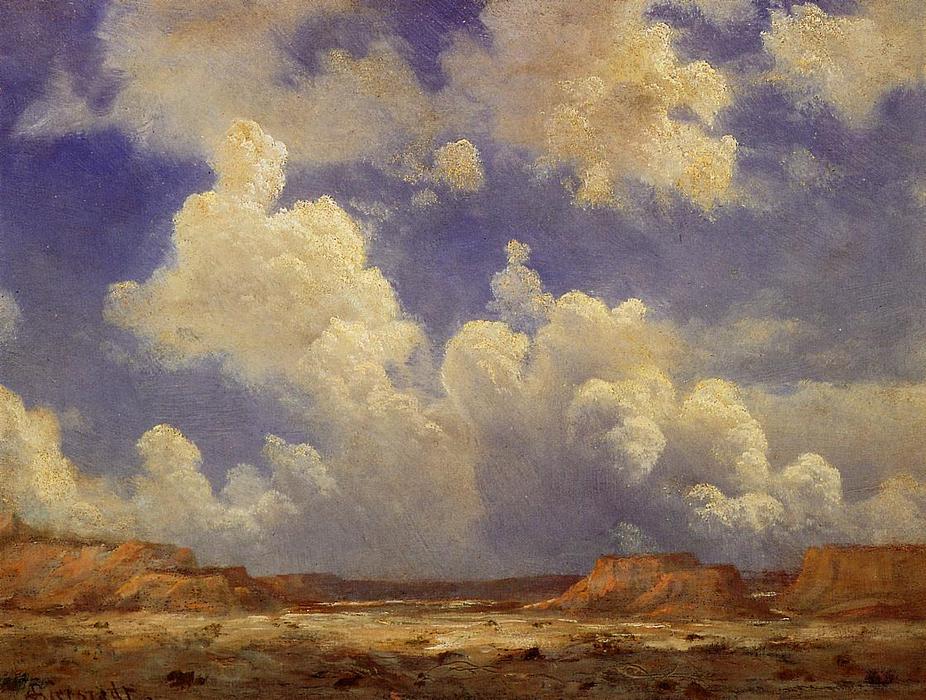 Western Landscape — Albert Bierstadt
