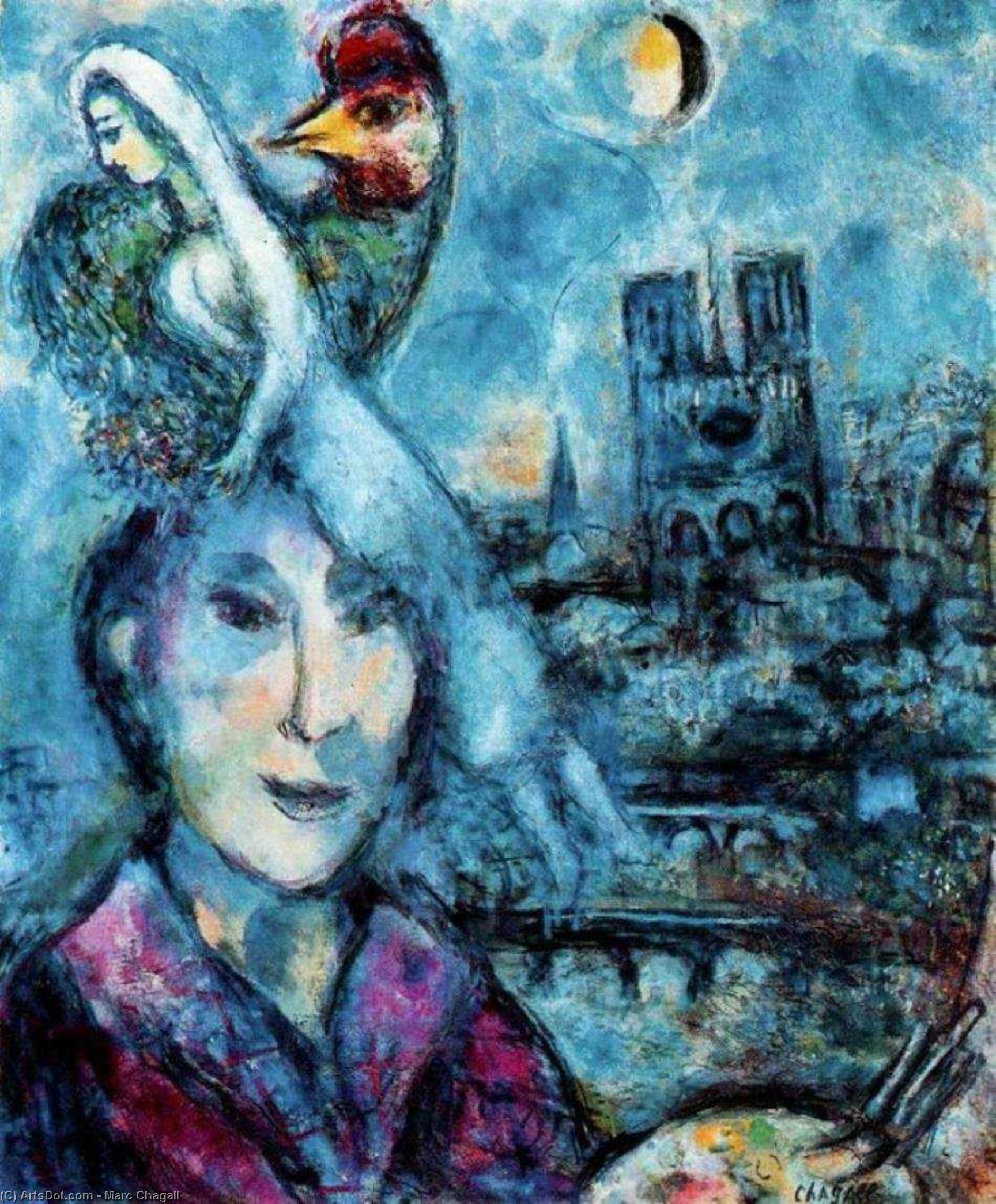 Марк Шагал - Self-Portrait