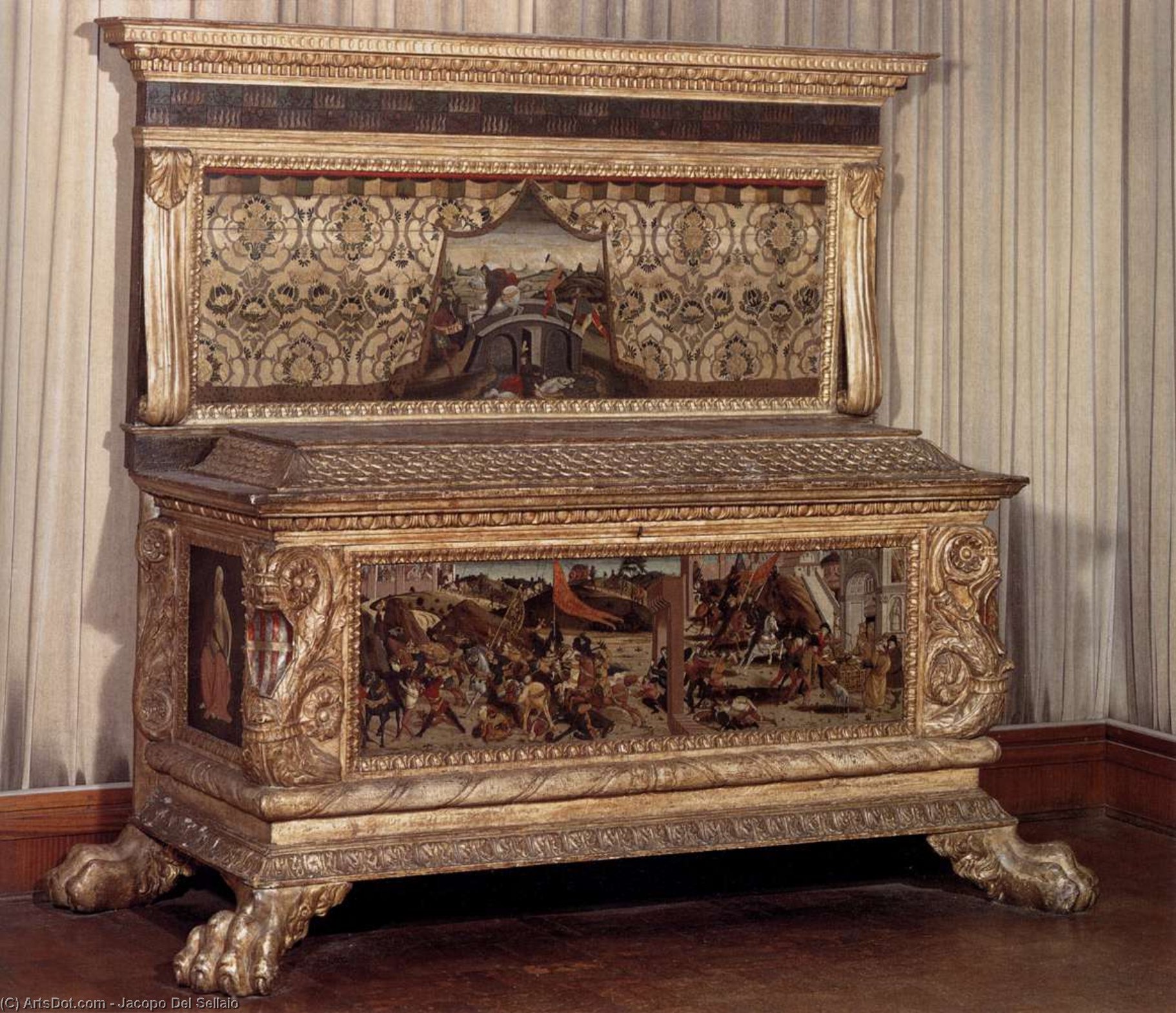 Jacopo del Sellaio - Cassone