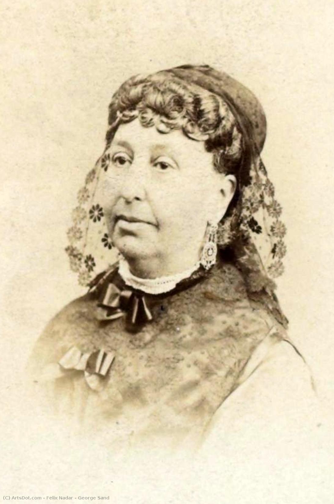 George Sand — Félix Nadar