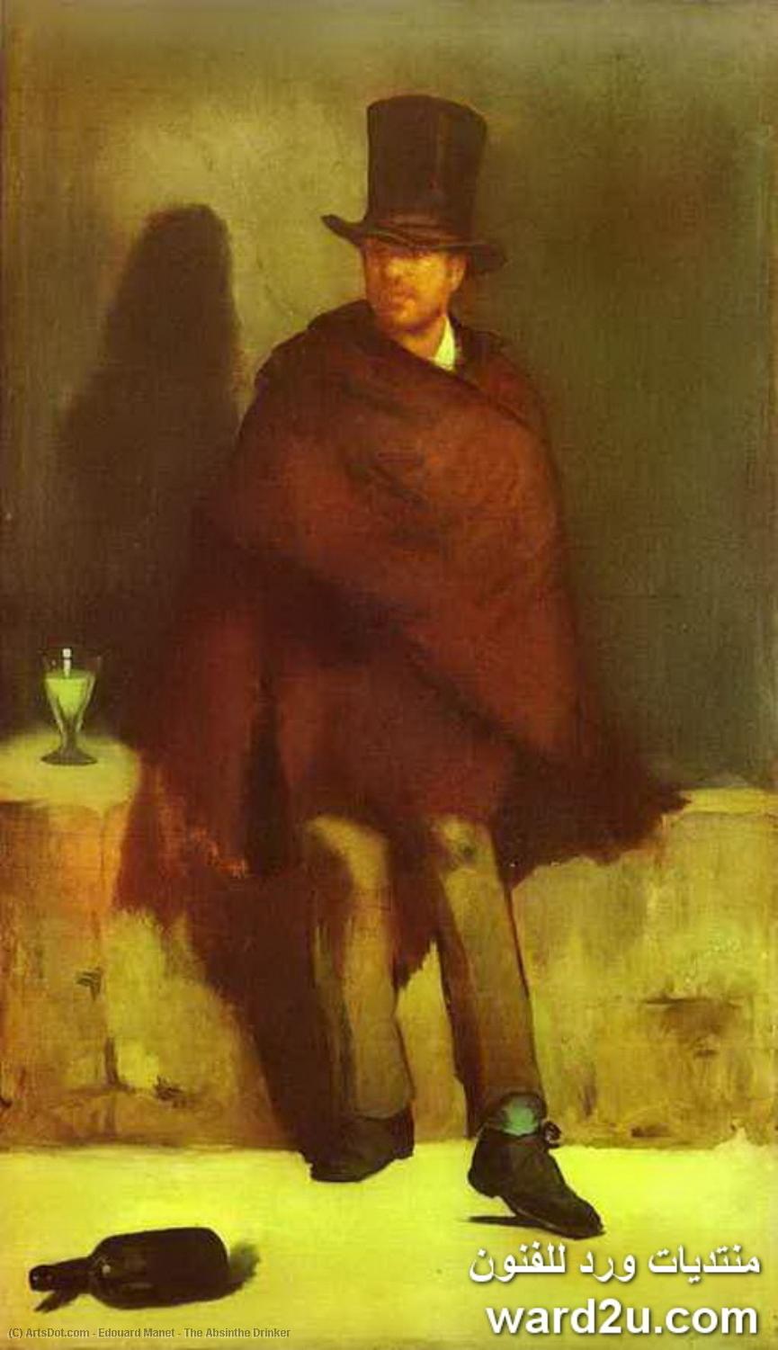 The Absinthe Drinker — Édouard Manet
