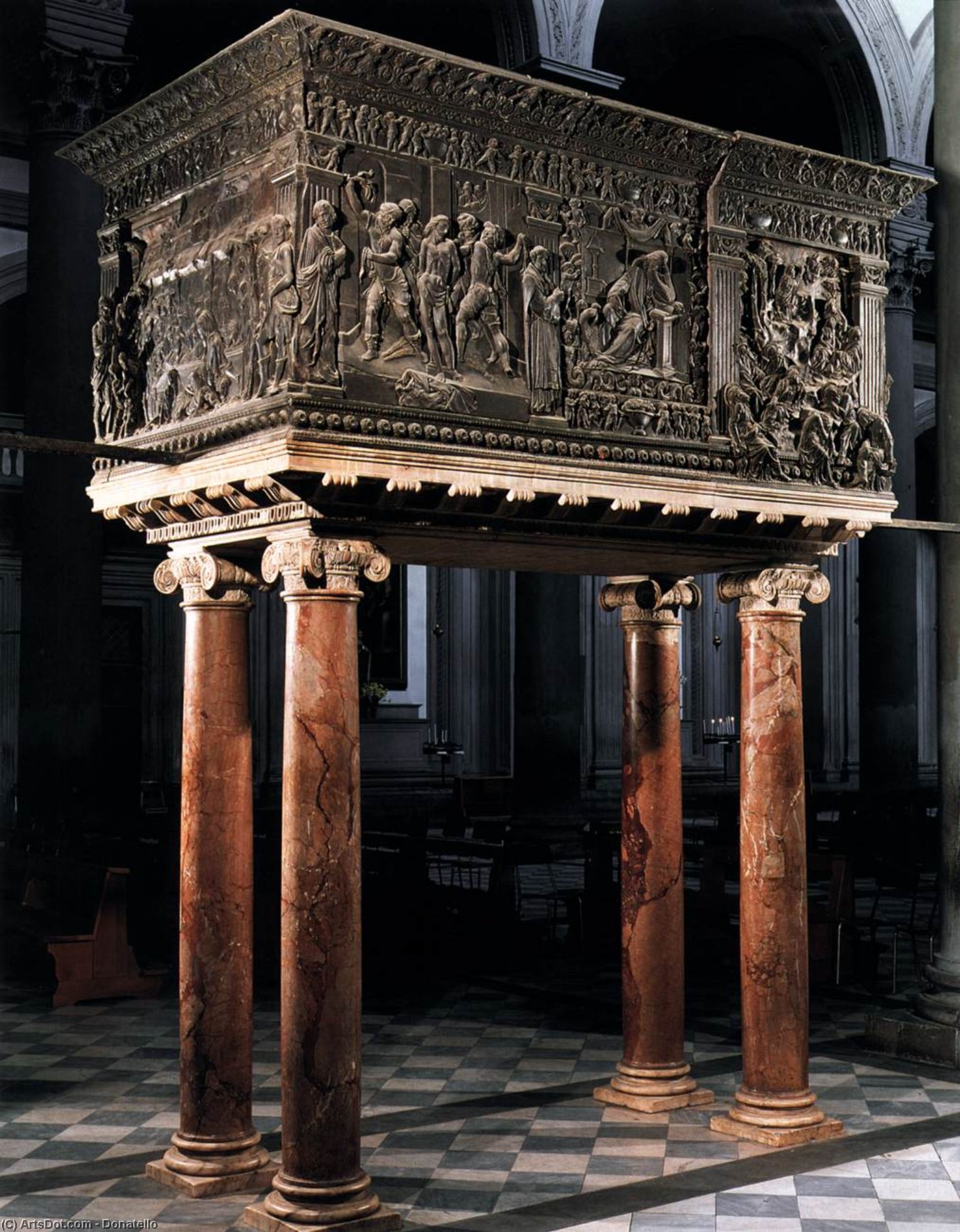 Pulpito Sud — Donatello