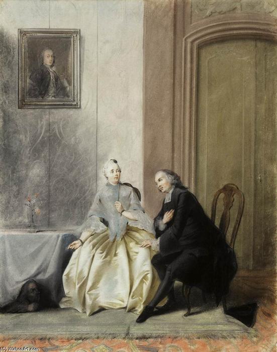 Scéna Z Tartufa Moliera — Jacobus Buys