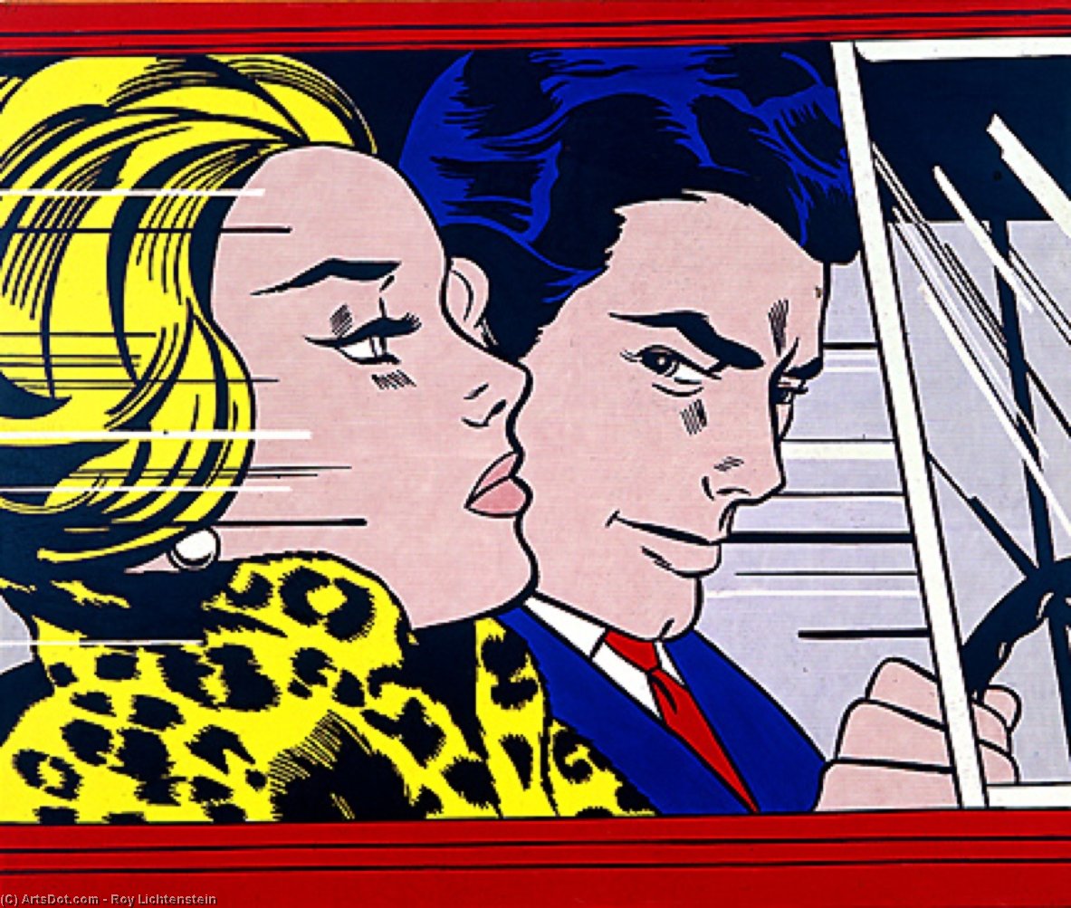 Roy Lichtenstein - I bilen