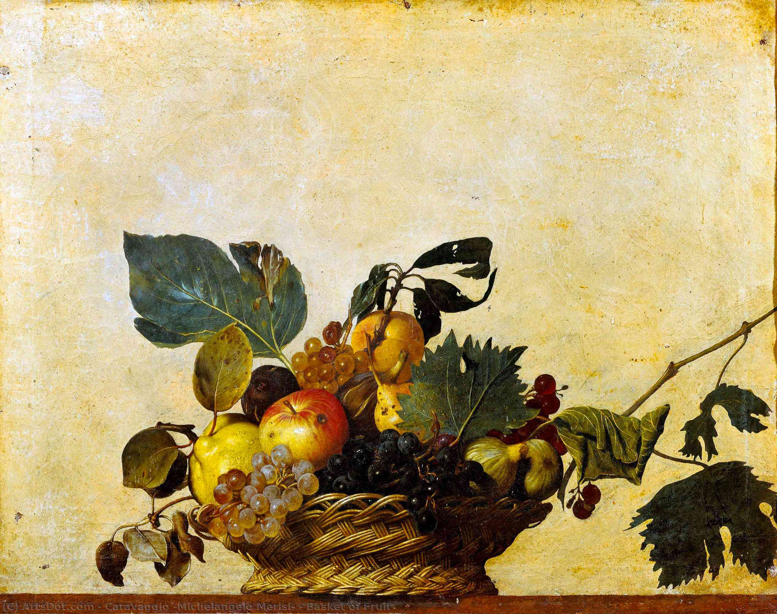 Caravaggio - Basket of Fruit (Caravaggio)