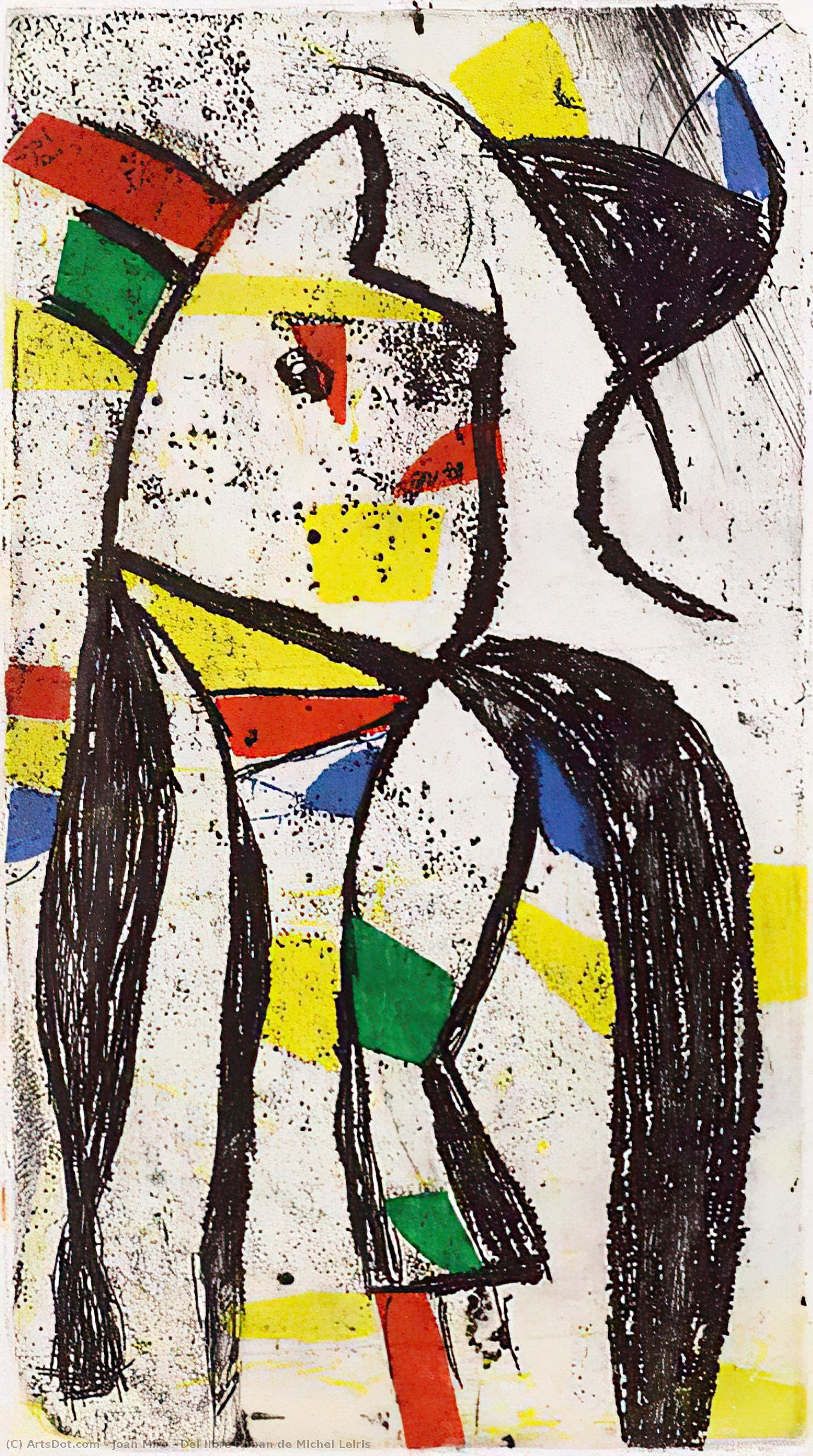 Del Libre Ruban De Michel Leiris — Joan Miró