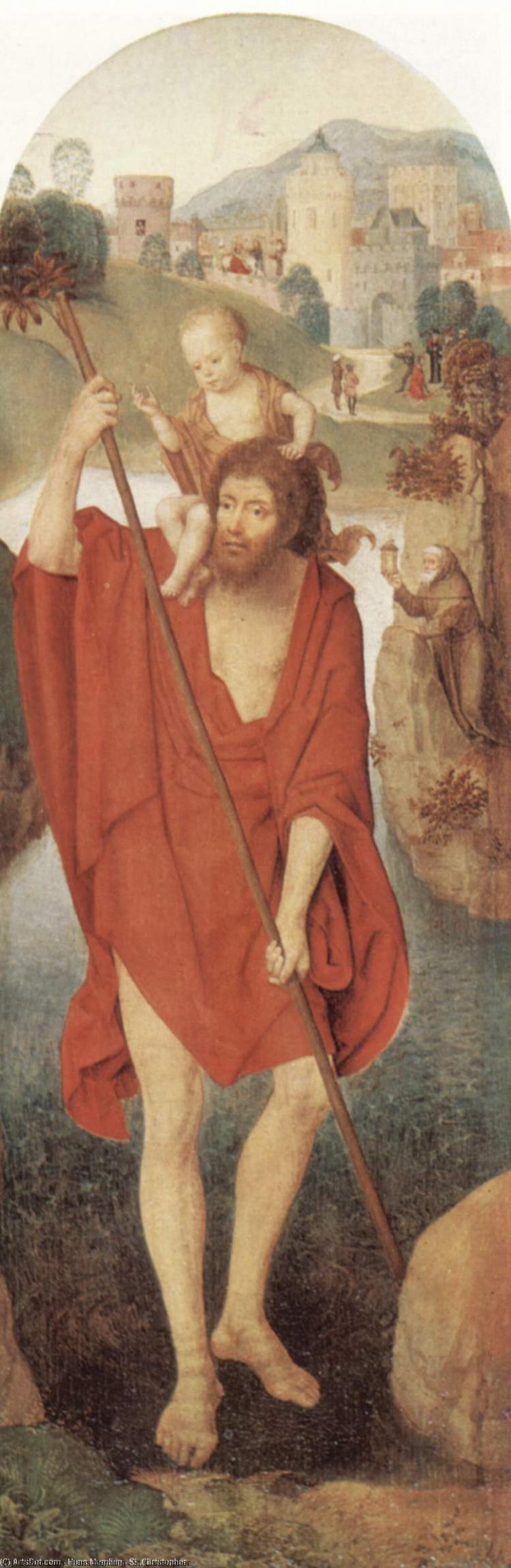 St. Christopher — Ханс Мемлинг