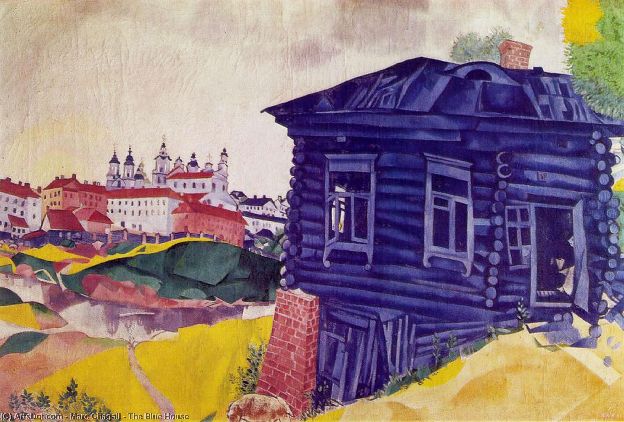 La Casa Blu — Marc Chagall