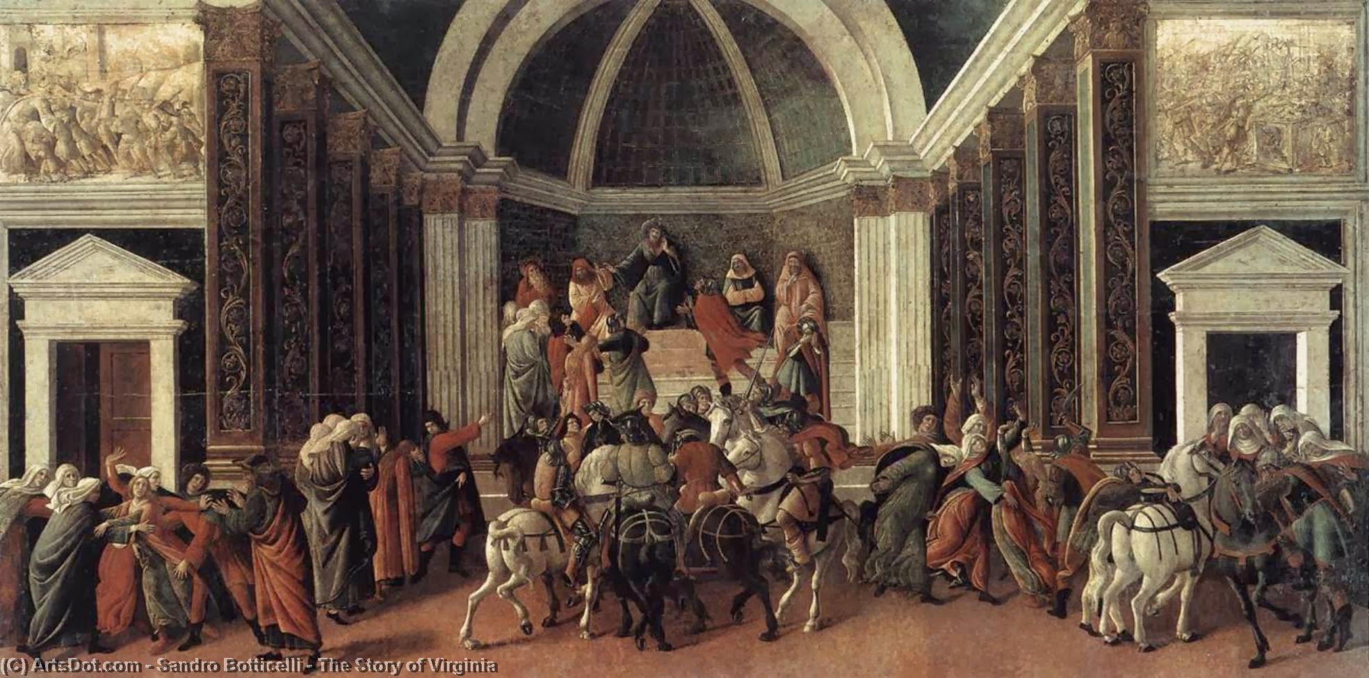 The Story Of Virginia — Sandro Botticelli