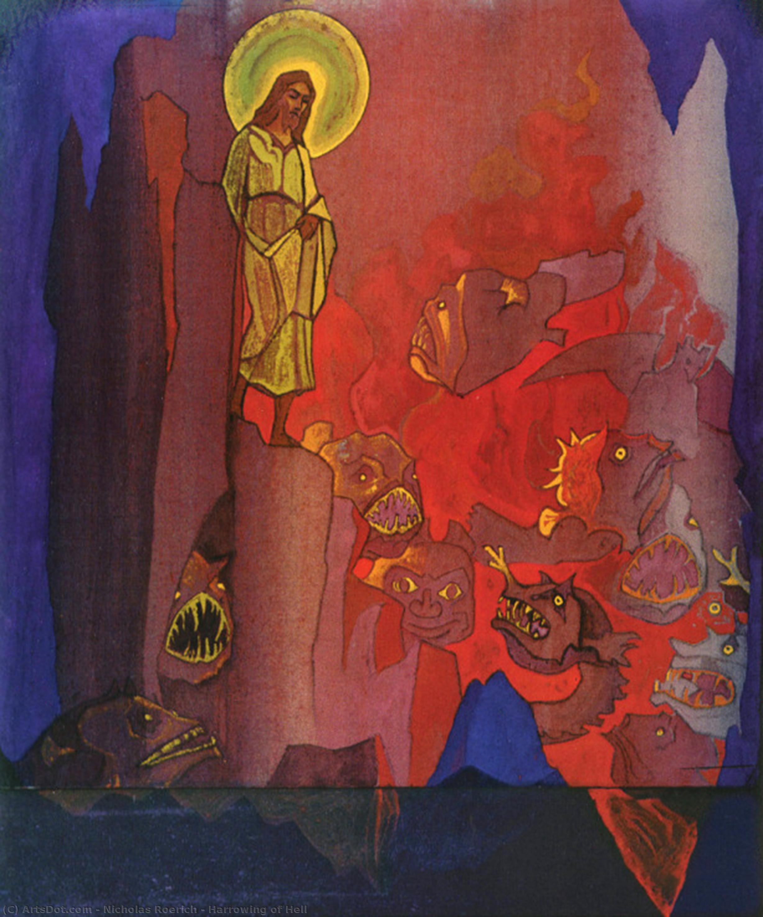 Harrowing Of Hell — Nikolai Roerich