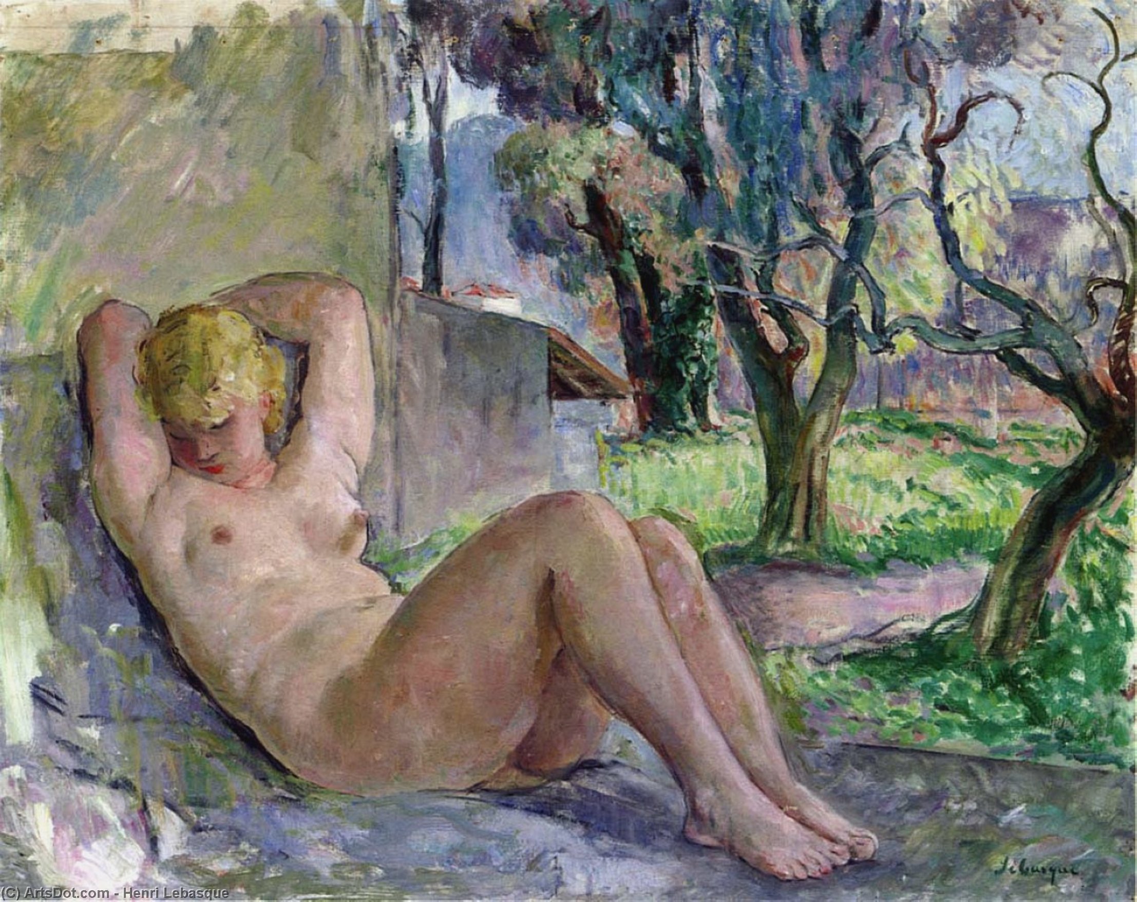 Large Nude — Henri Lebasque