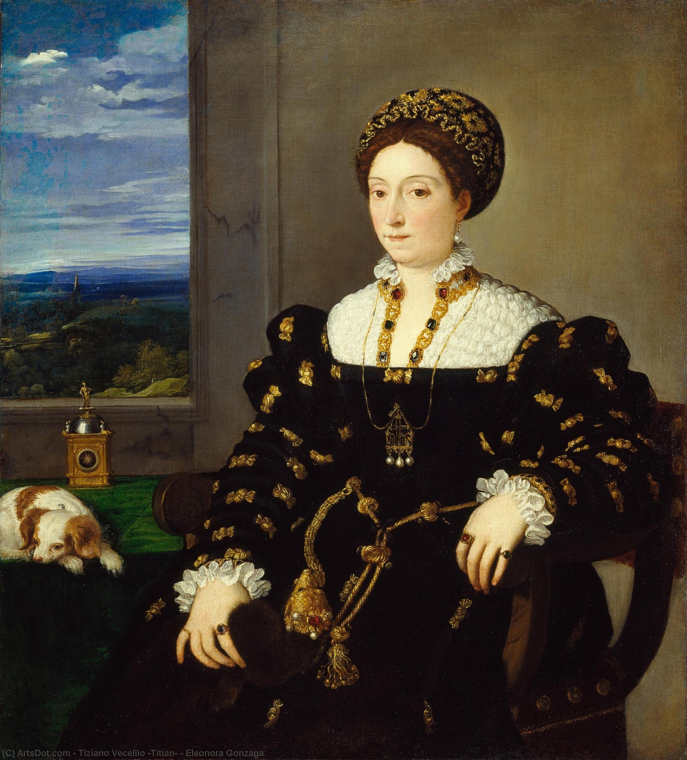 Tycjan - Eleonora Gonzaga