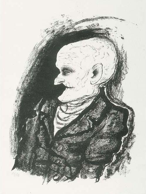 Otto Dix - Old man