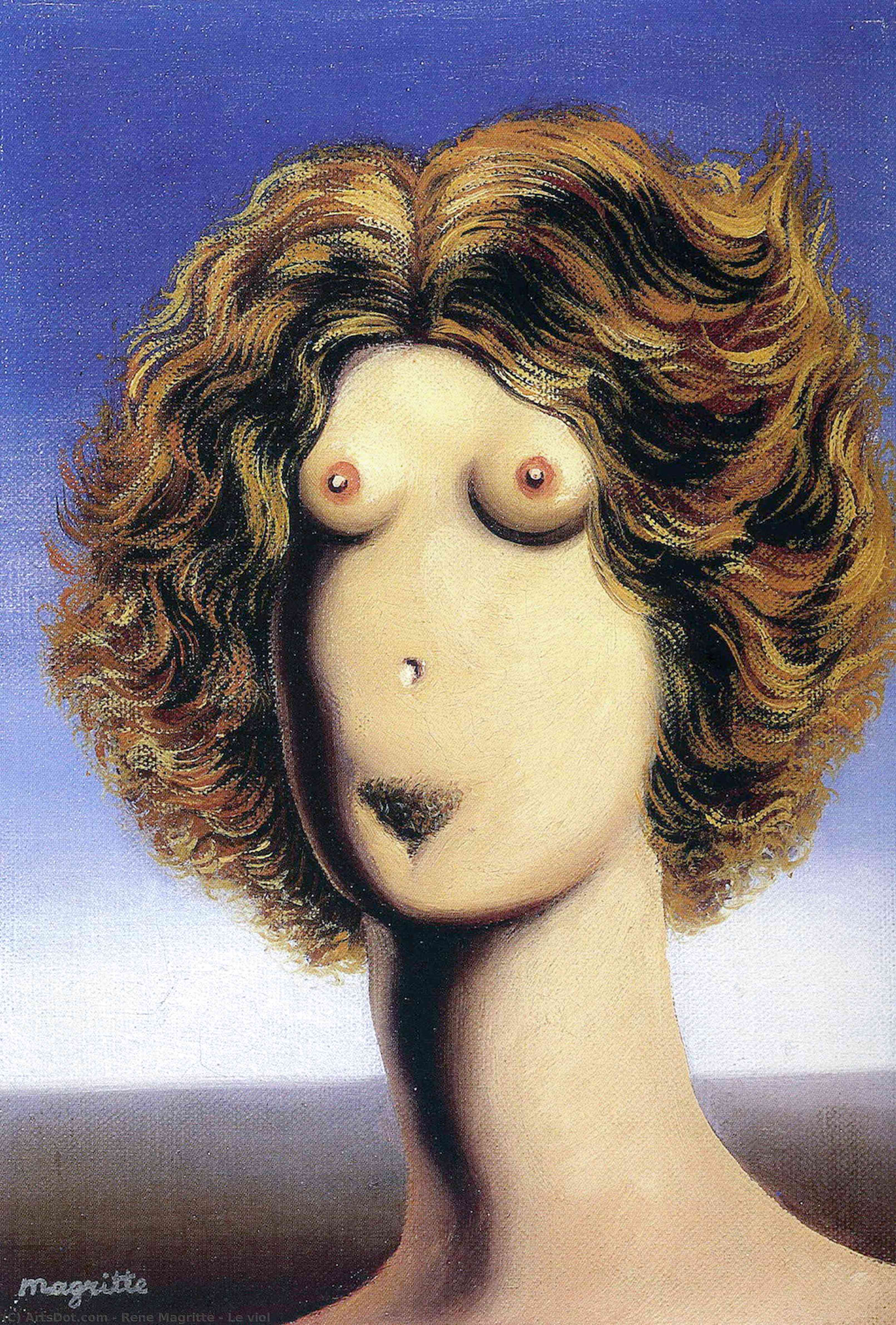 Le Viol — René Magritte