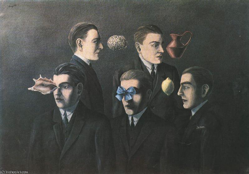The Familiar Objects Private — René Magritte