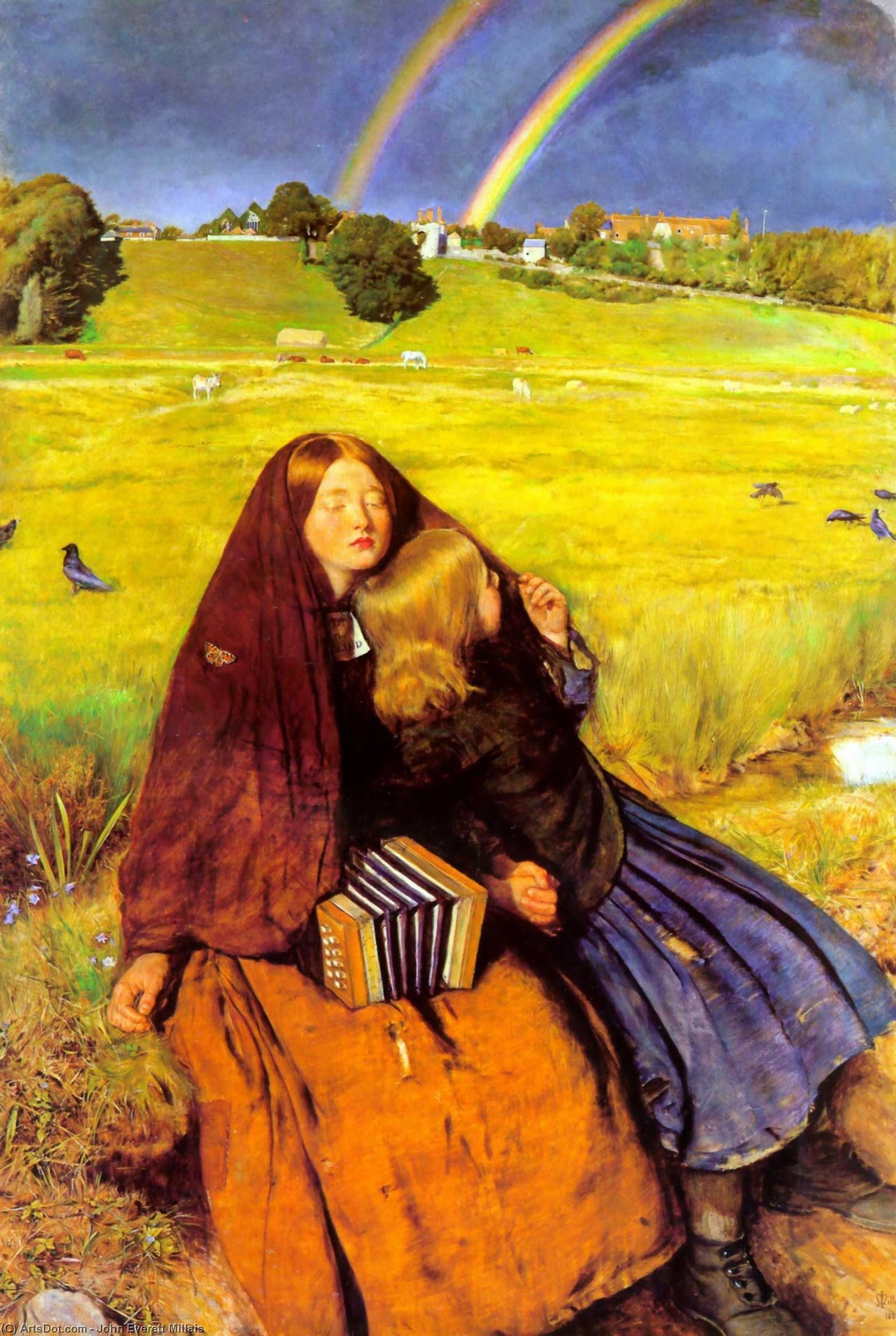 Das Blinde Mädchen — Sir John Everett Millais