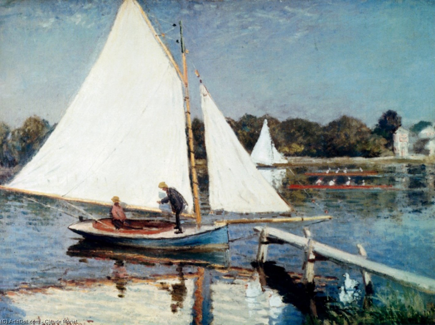Plavba U Argenteuil — Claude Monet
