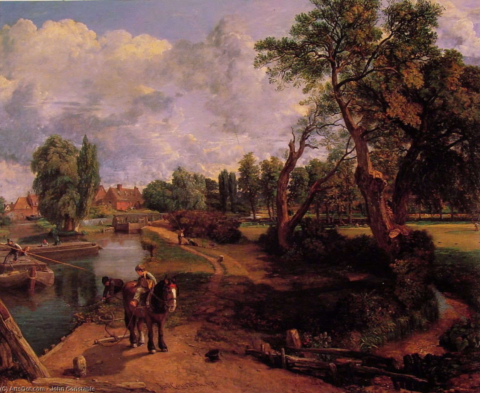 Flatford Mill Cr — Džonas Konsteblis