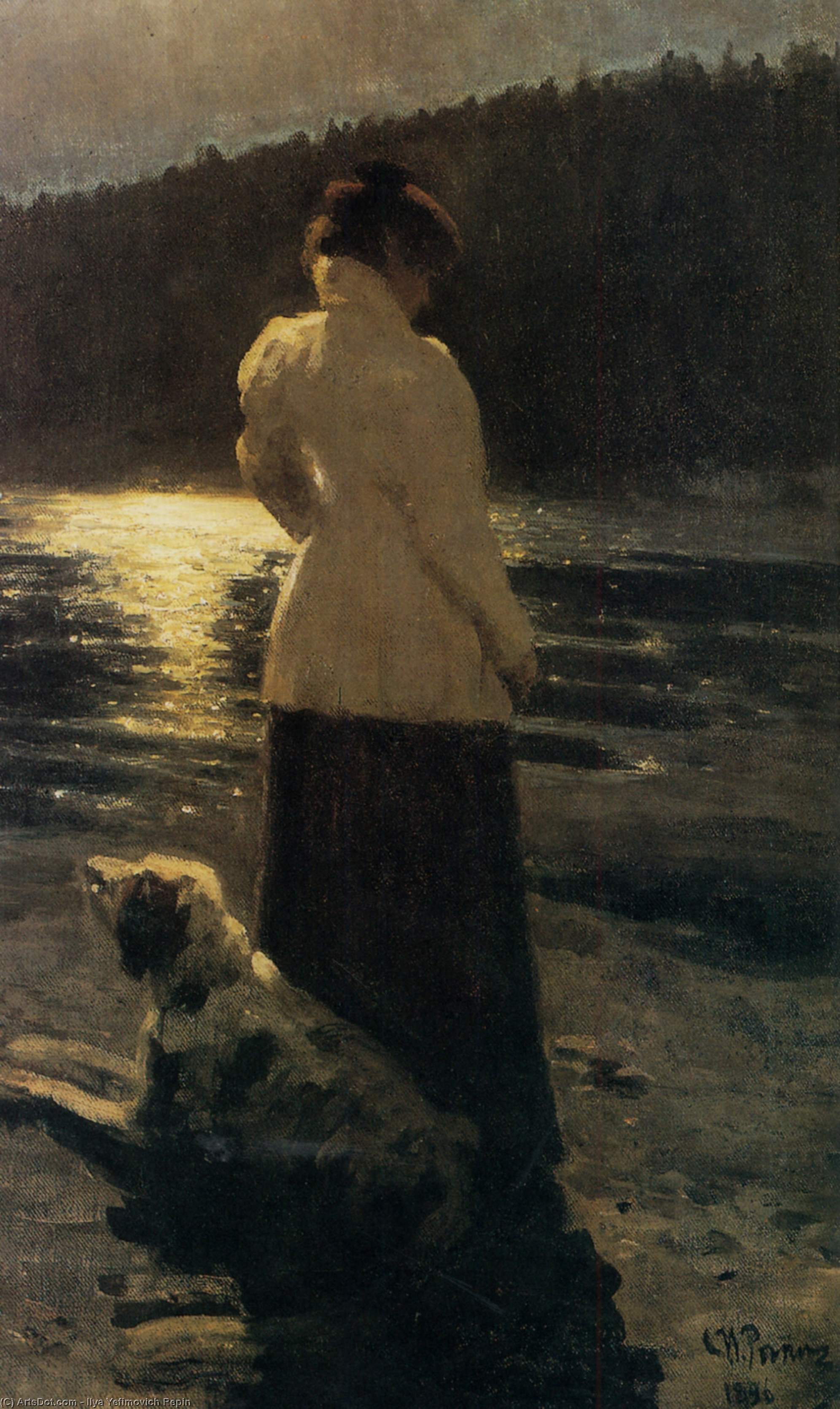 Moonlight — Ilja Repin