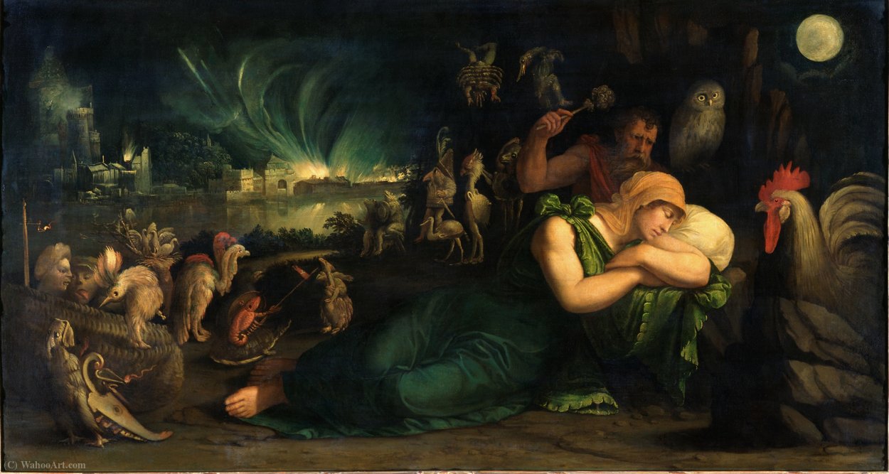 The Night — Battista Dossi
