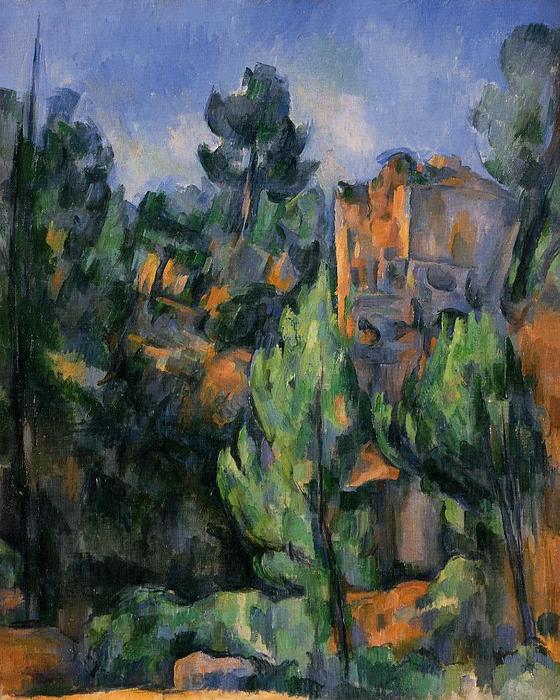Der Bibemus-steinbruch — Paul Cézanne
