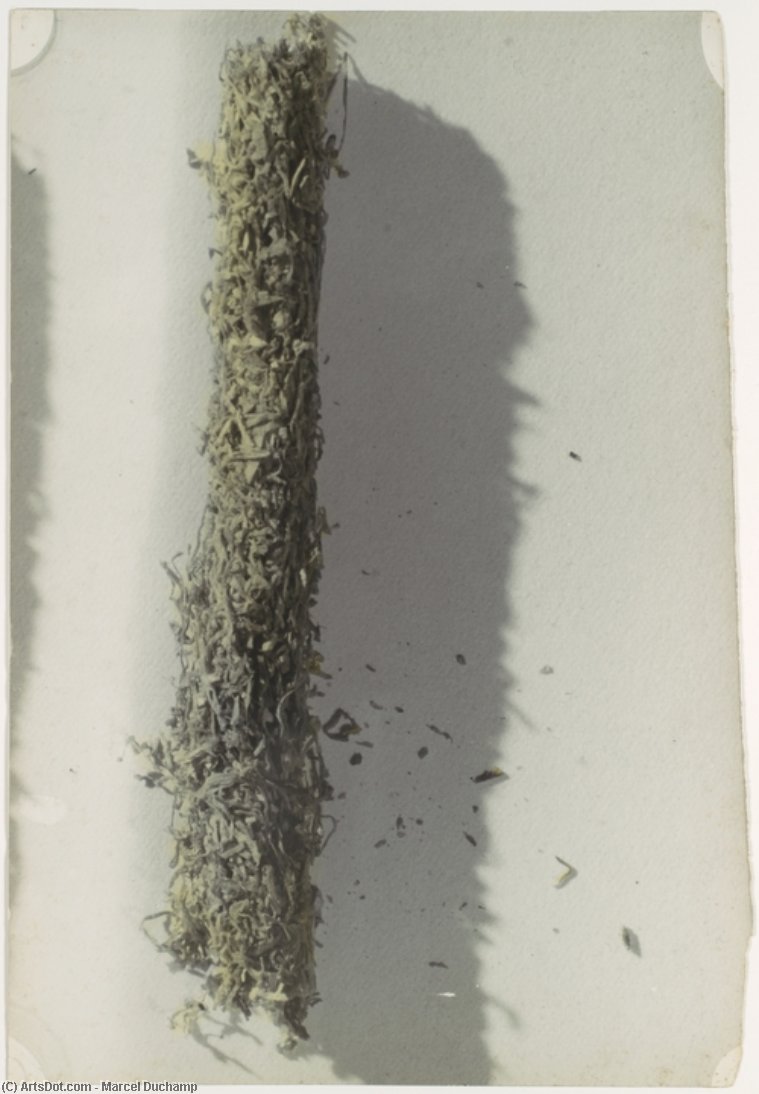 Cigarette — Marcel Duchamp