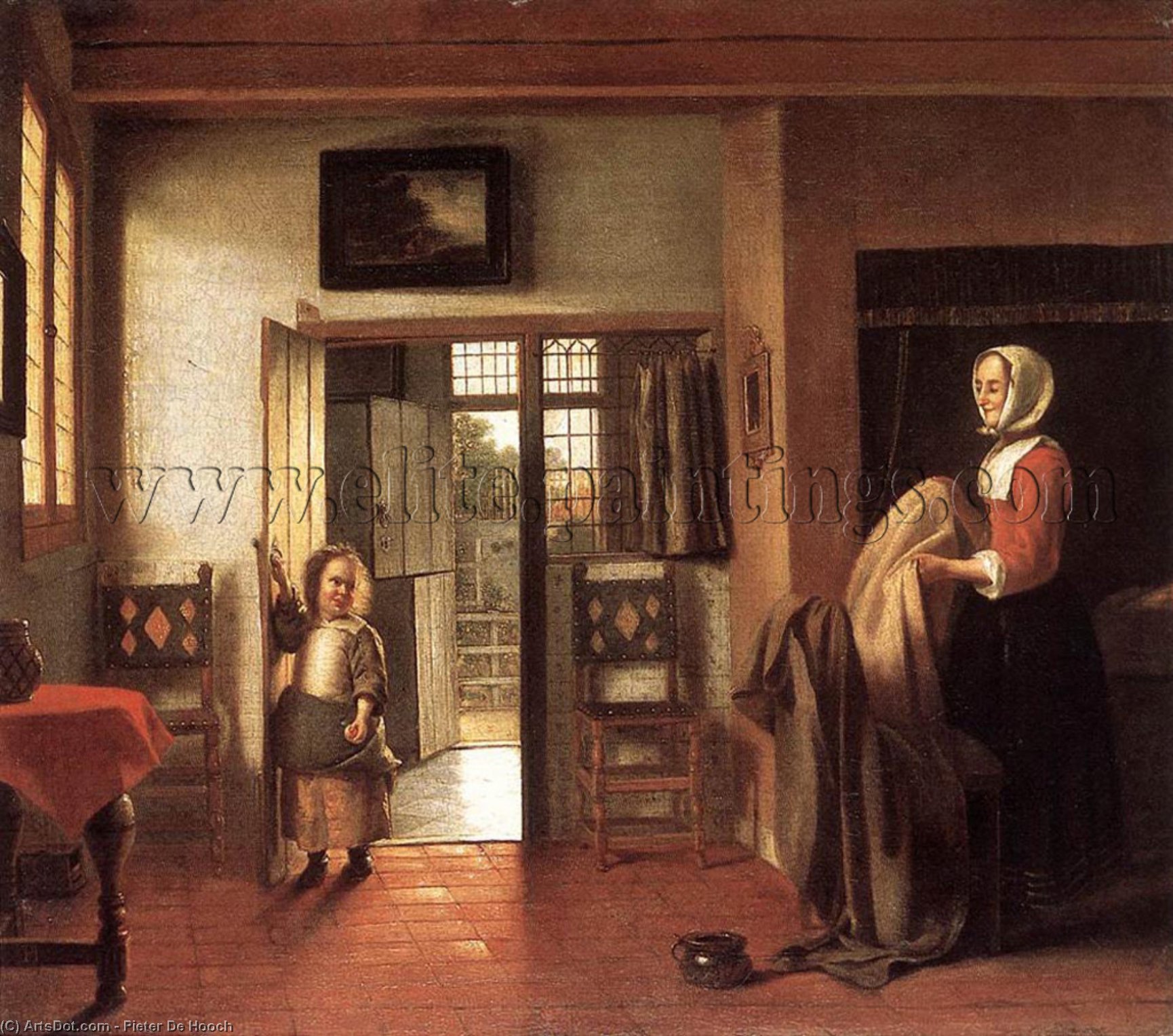 Makuuhuone — Pieter De Hooch