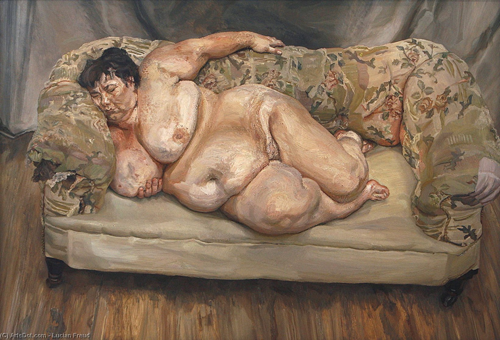 Lucian Freud - Benefits Supervisor Sleeping (also known as Big Sue)