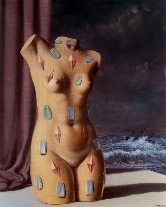 René Magritte - The water drop