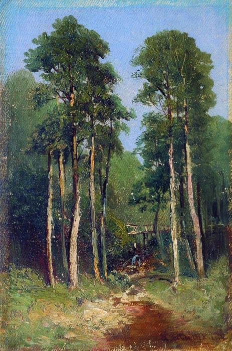 Forest Stream (8) — Ivan Ivanovich Shishkin