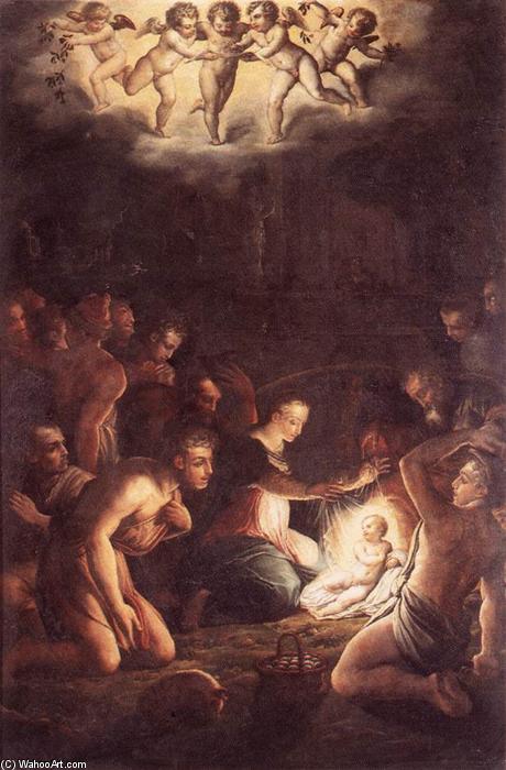 The Nativity — Жоржo Вазари