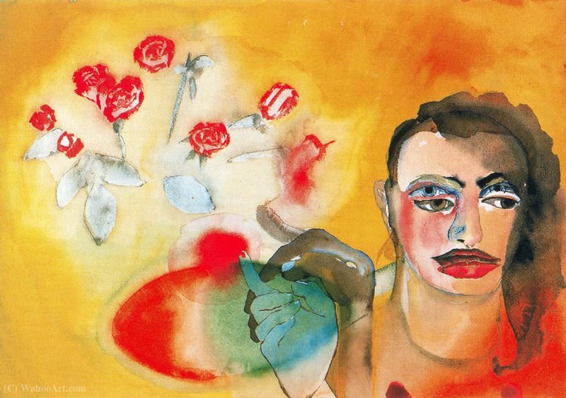 Untitled (204) — Francesco Clemente