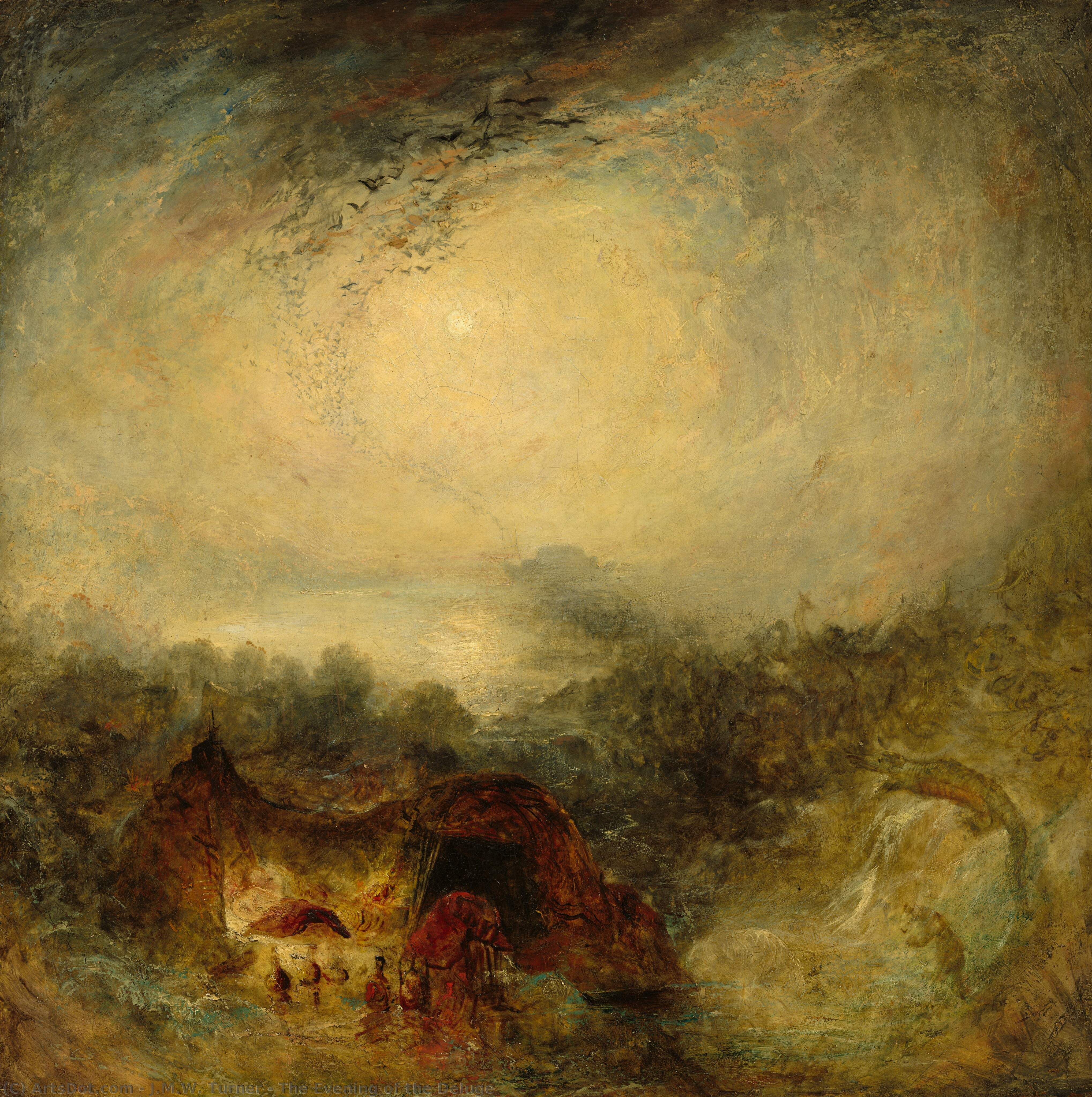 J.M.W. Turner - Kveldens Flom