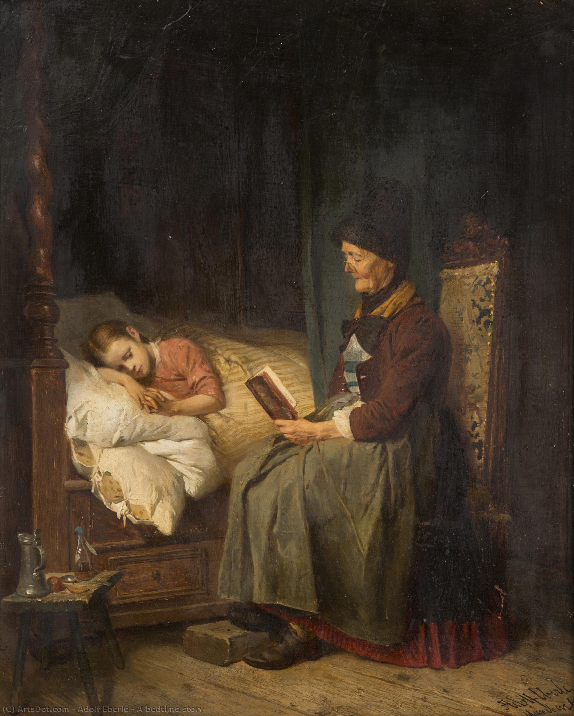A Bedtime Story — Adolf Eberle