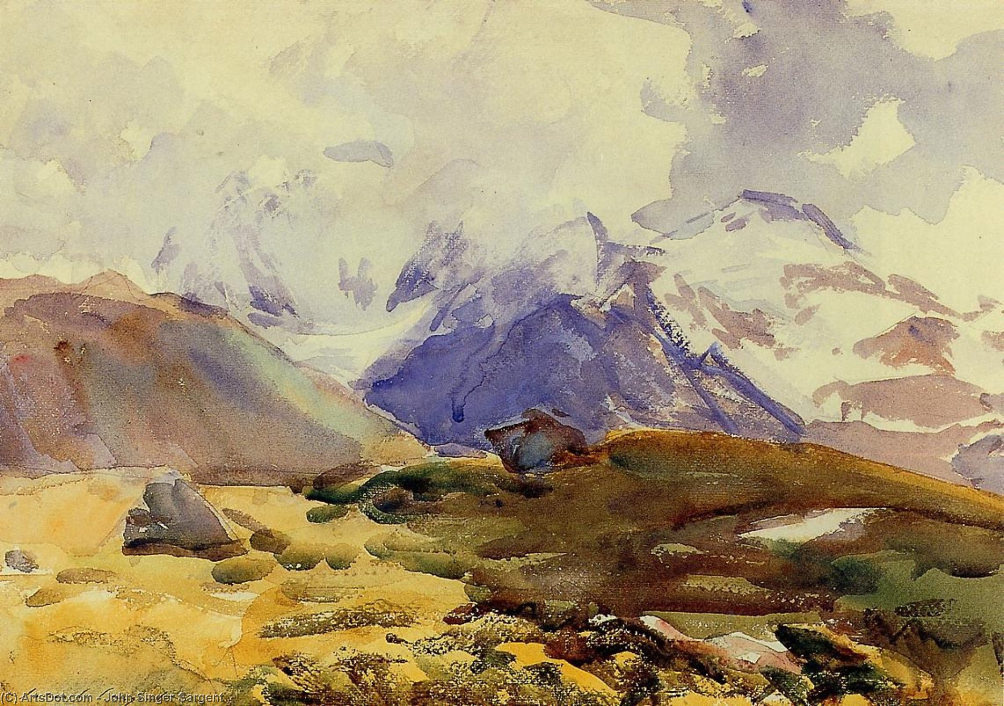 The Simplon — John Singer Sargent