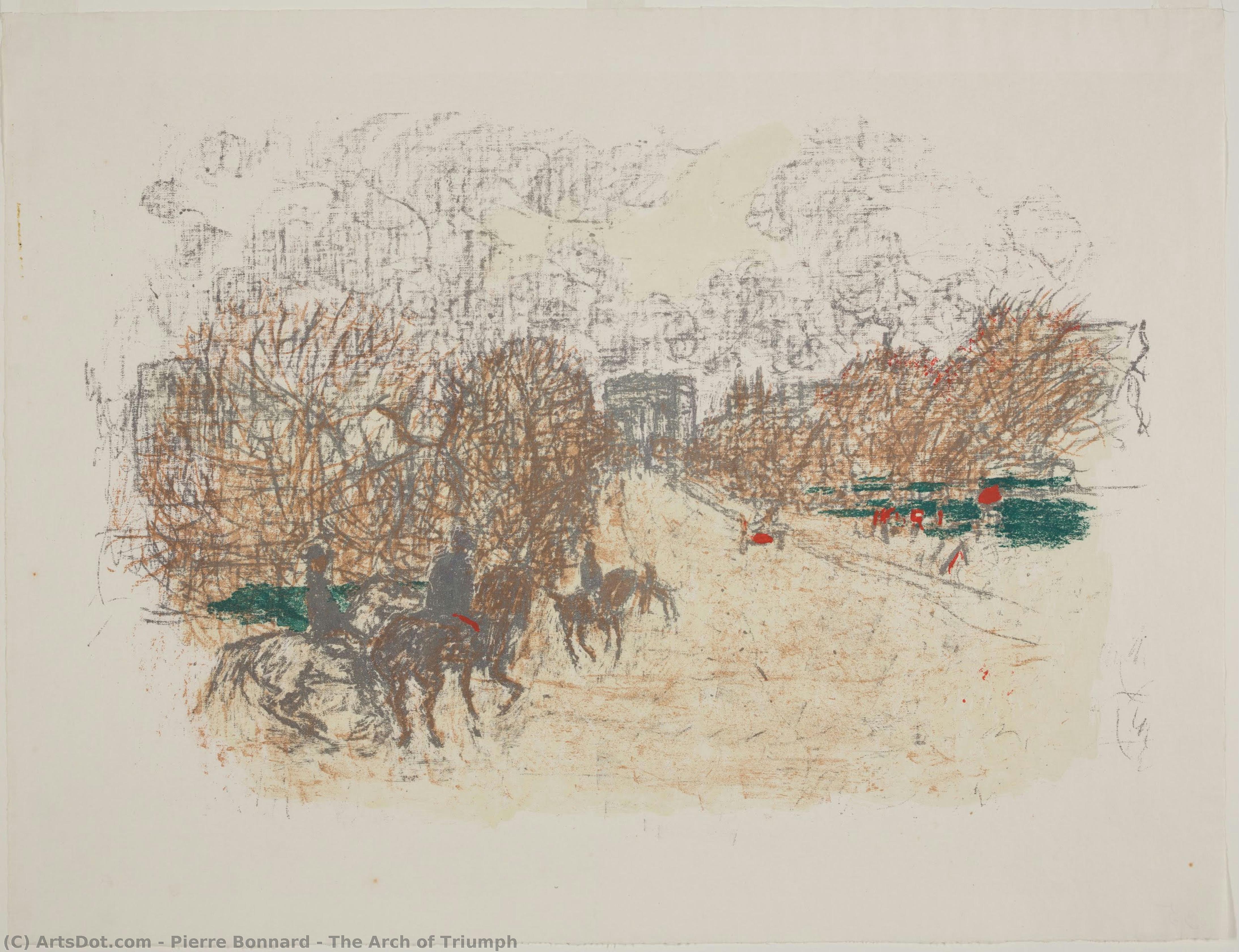 Der Triumphbogen — Pierre Bonnard