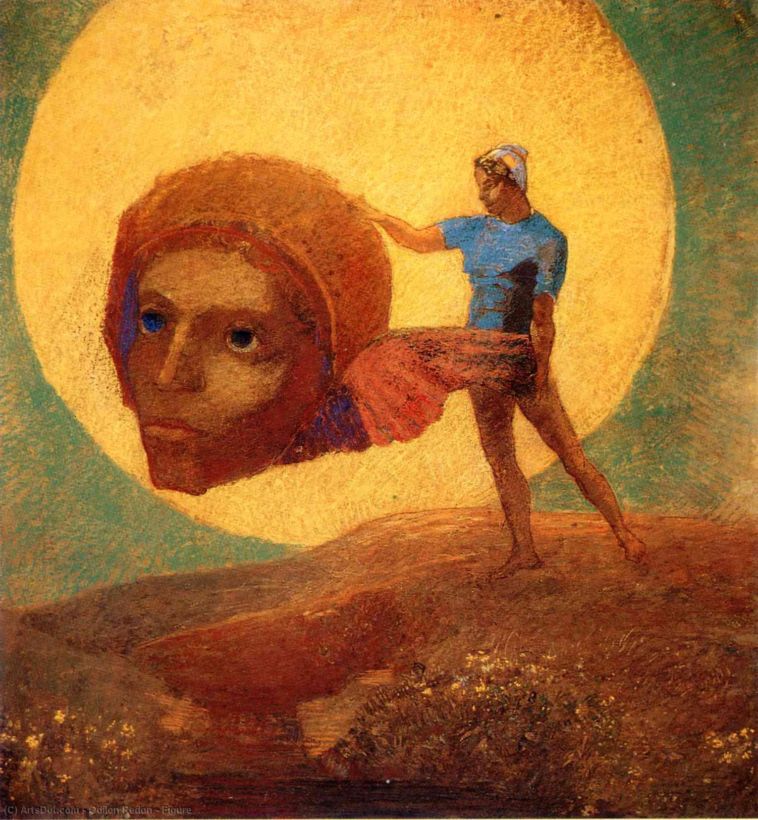 Figure — Odilon Redon