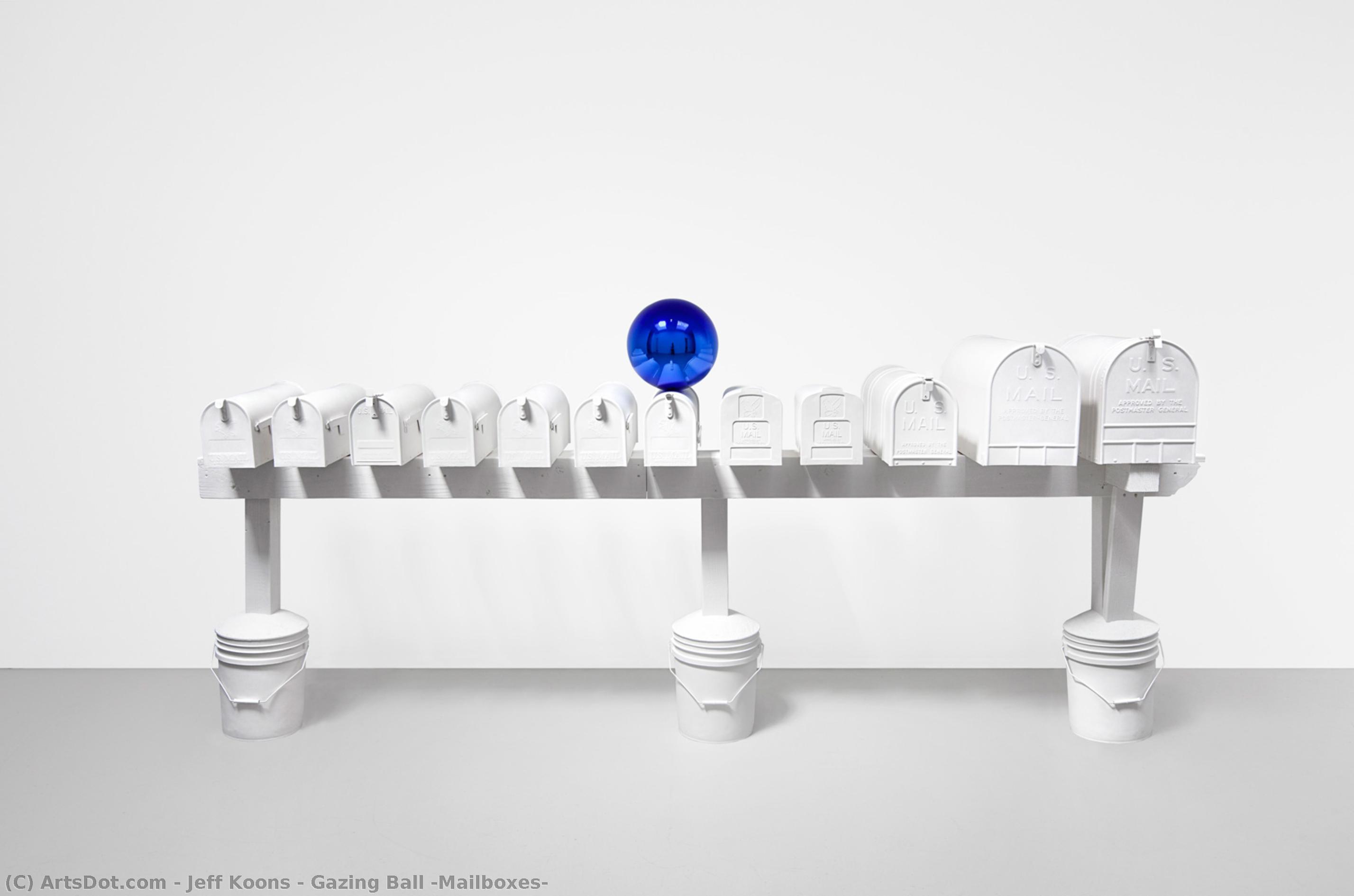 Gazing Ball (mailboxes) — Jeff Koons