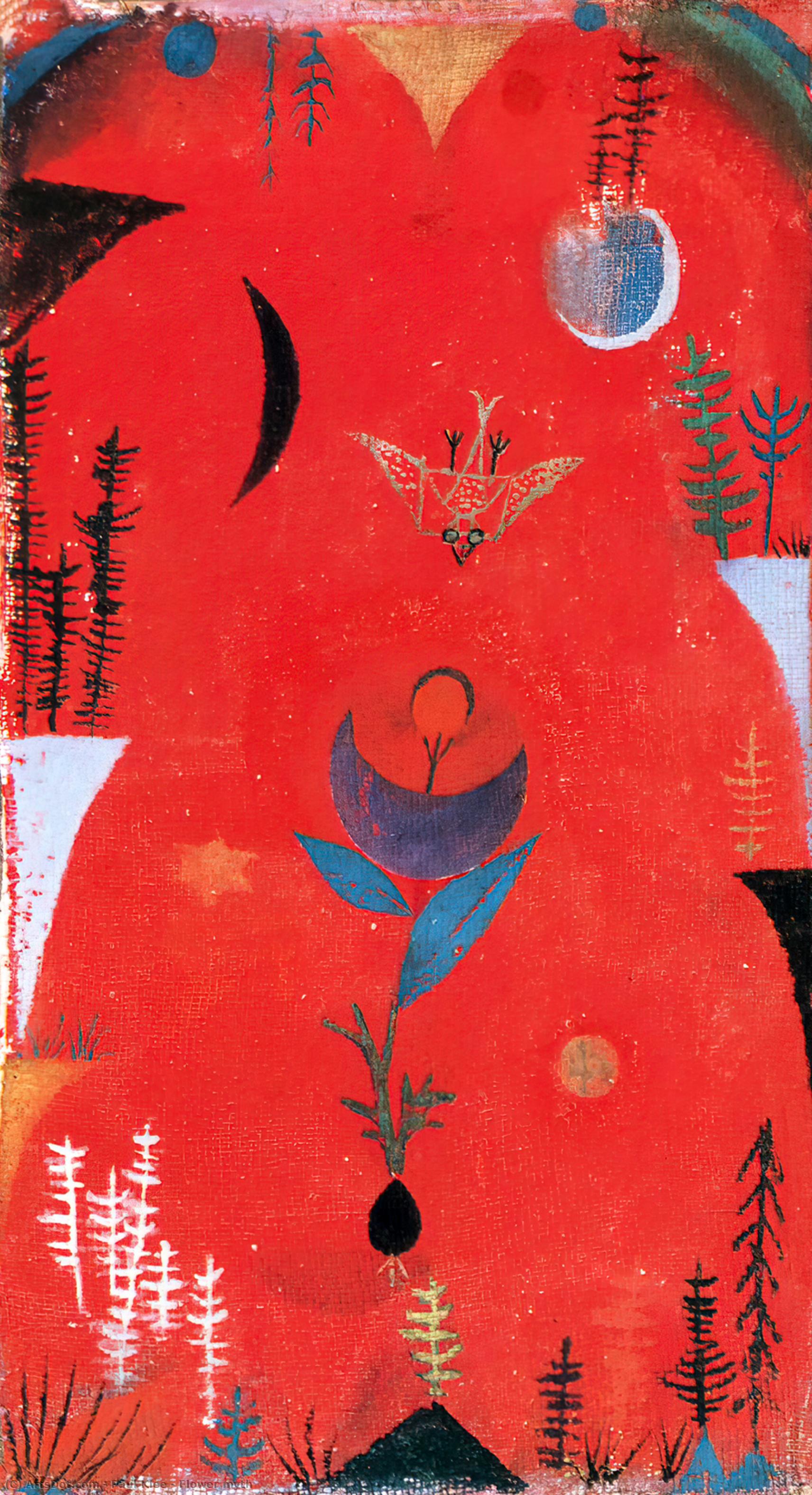 Paul Klee - Flower myth