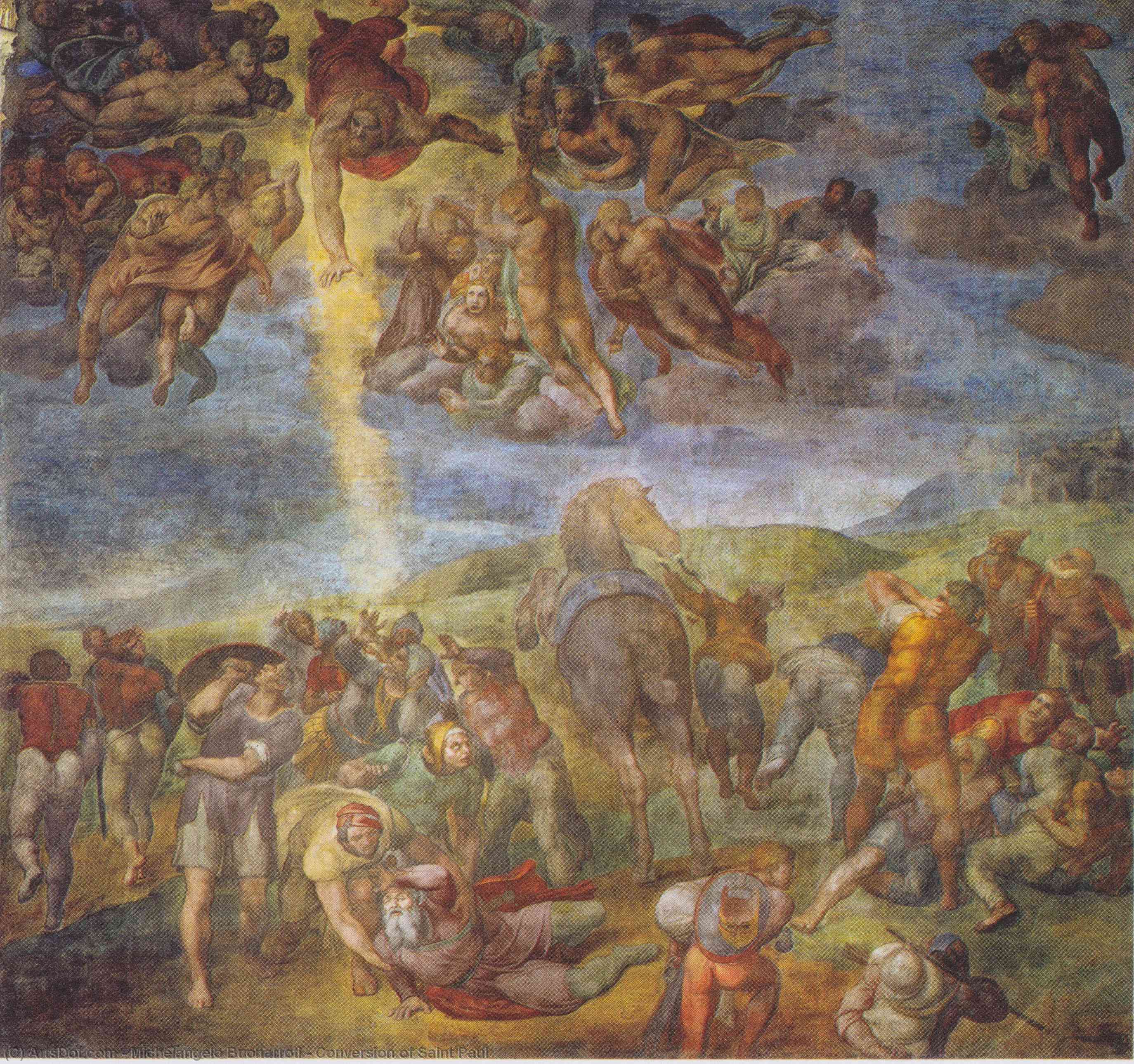 Conversión De San Pablo — Miguel Ángel