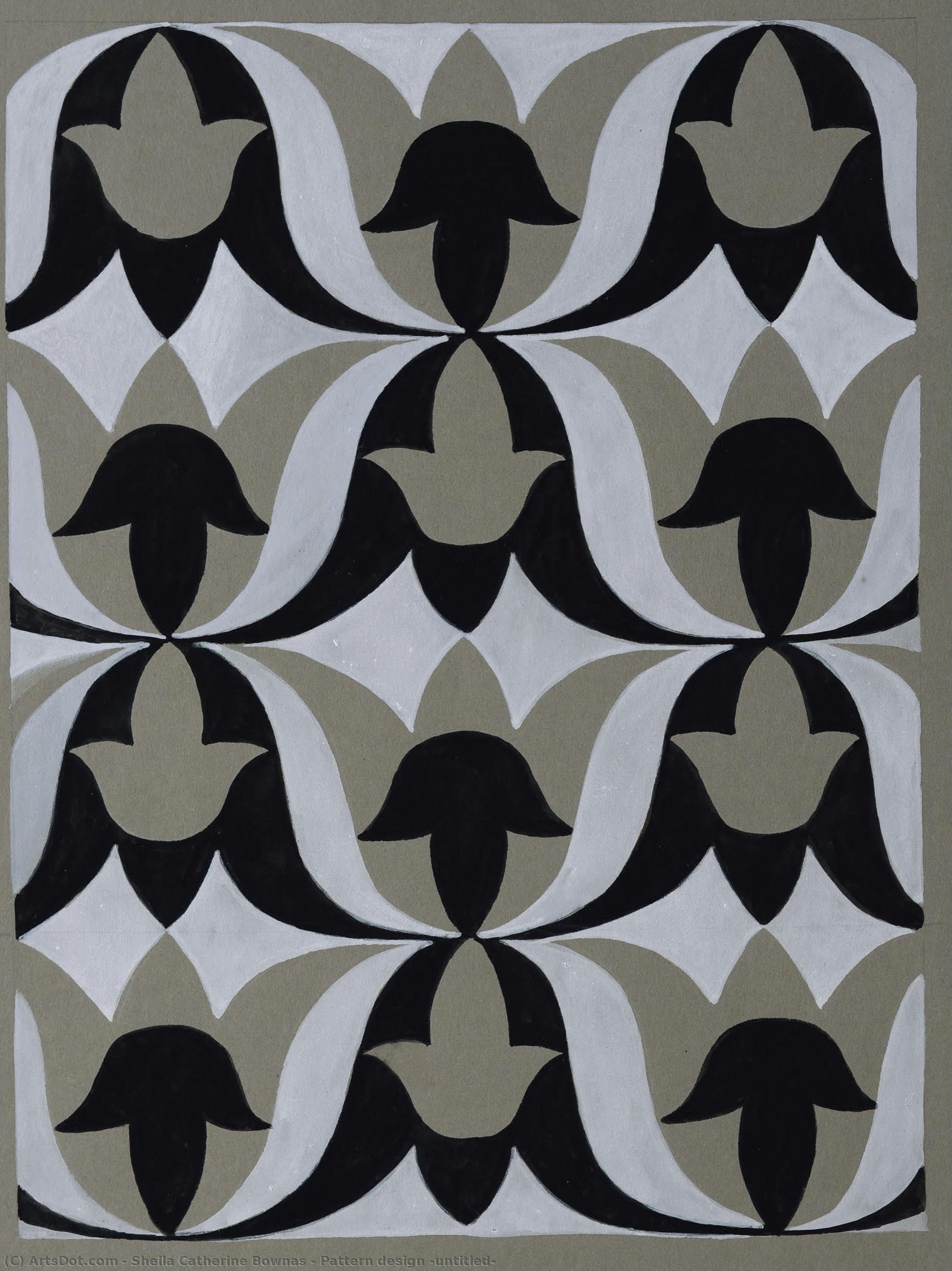 Pattern Design (untitled) — Sheila Catherine Bownas
