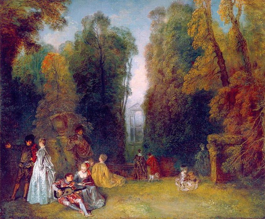 Jean-Antoine Watteau - Het Perspectief