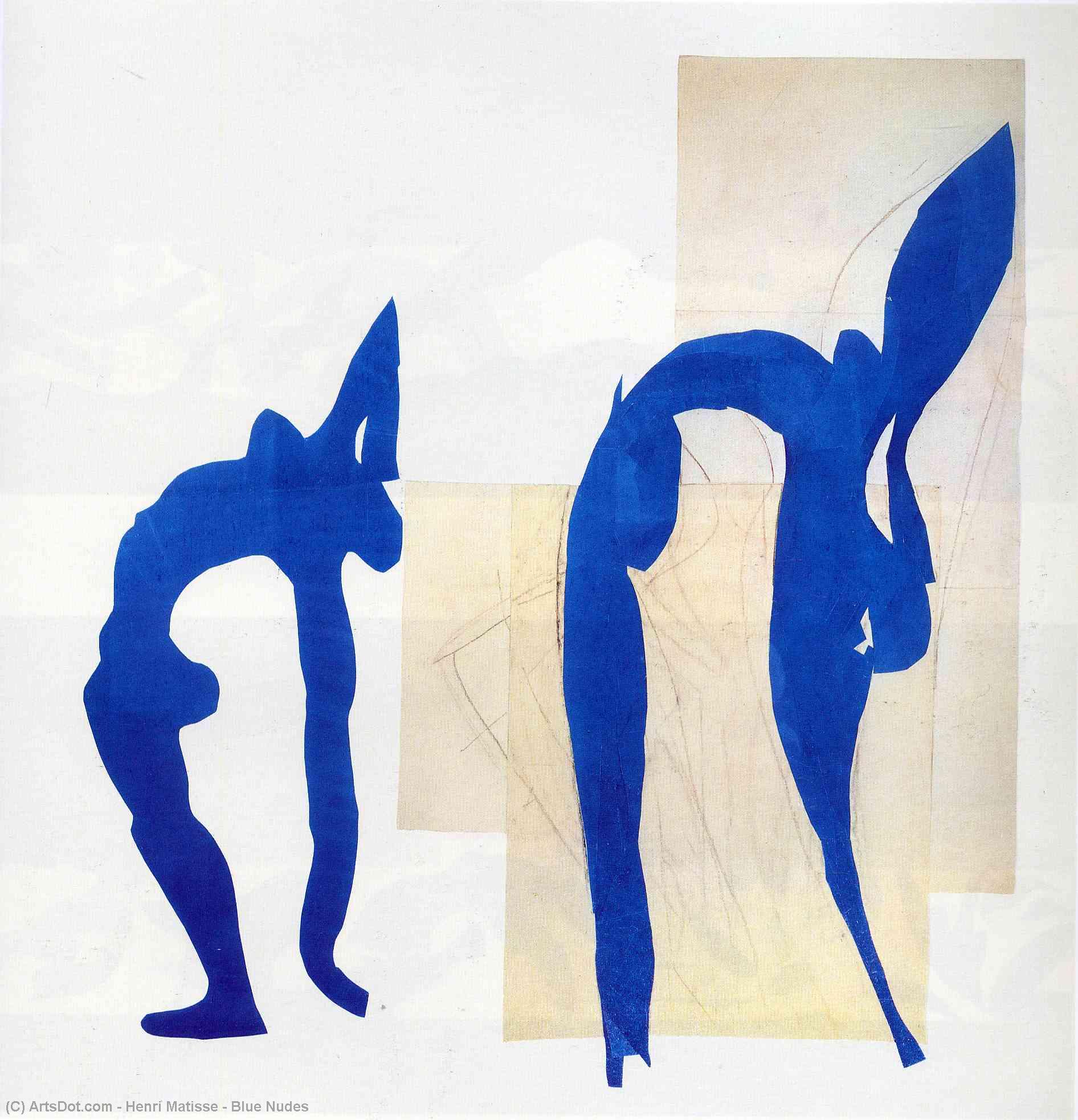 Modré Nude — Henri Matisse