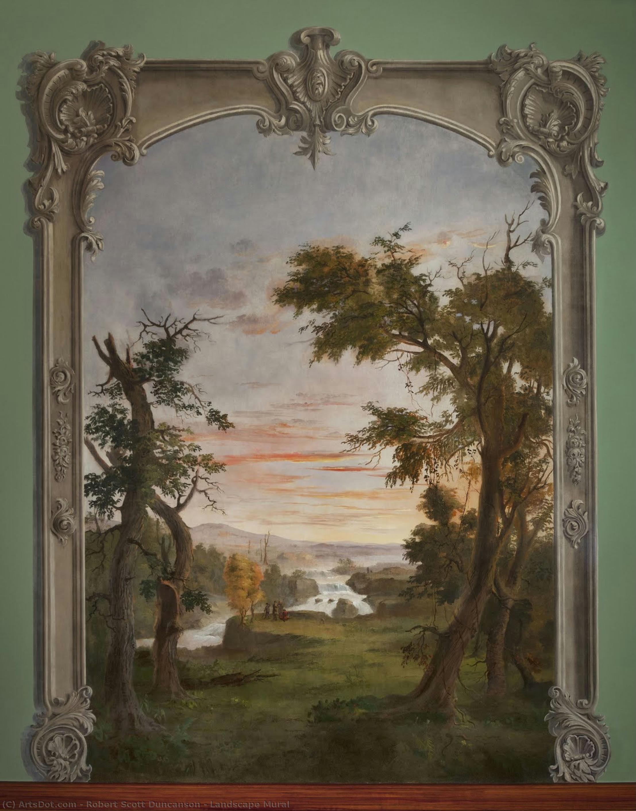 Robert Seldon Duncanson - Landscape Mural