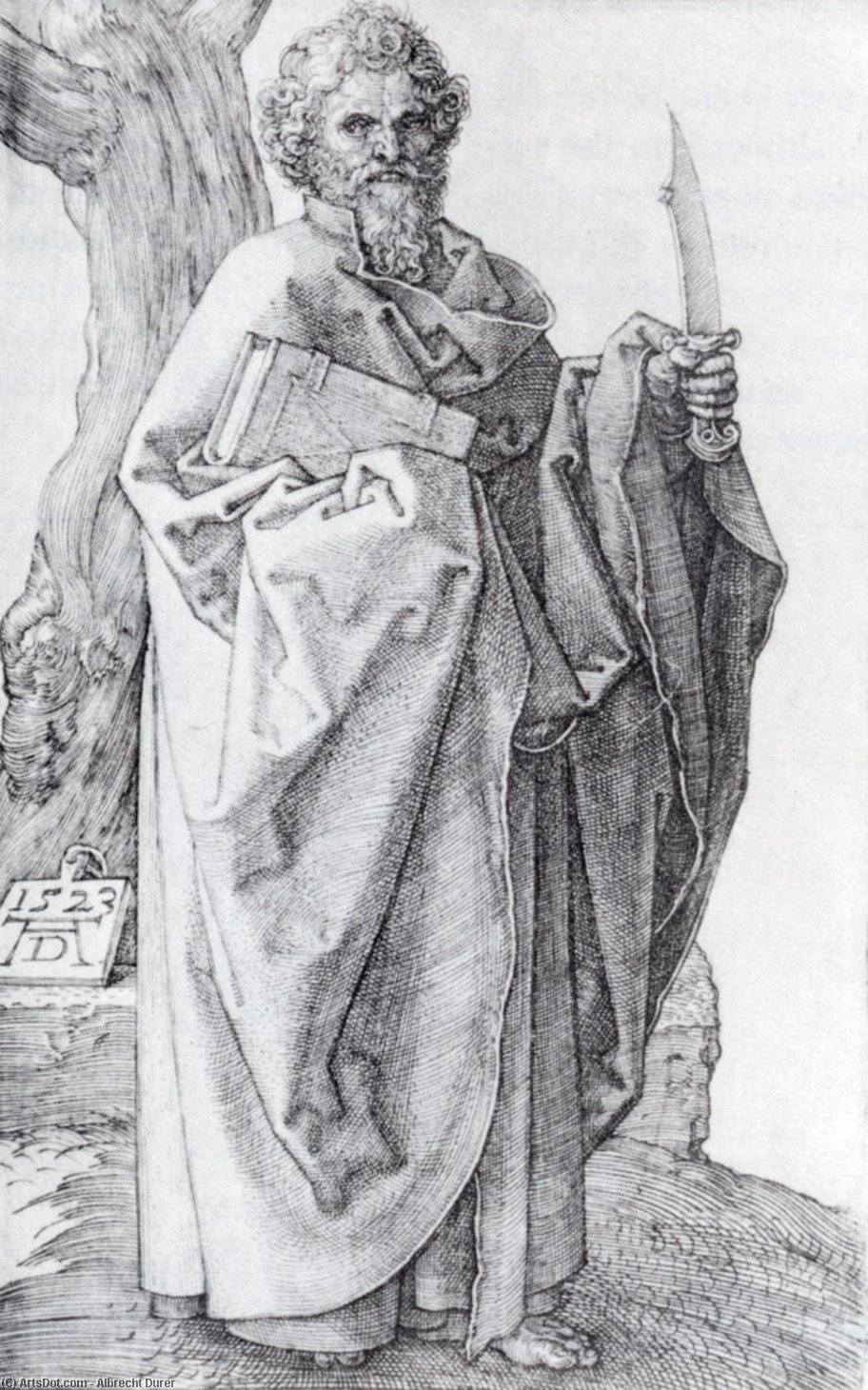 St. Bartholomew — Albrecht Dürer